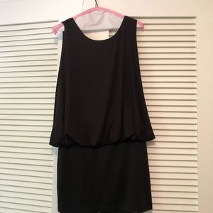Ark & Co Black Backless Mini Dress